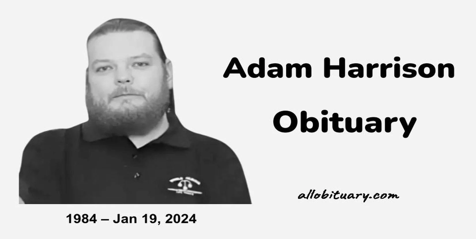 Adam Harrison Obituary